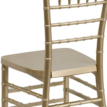Gold Resin Chiavari Chair