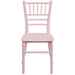 Child's Pink Resin Chair