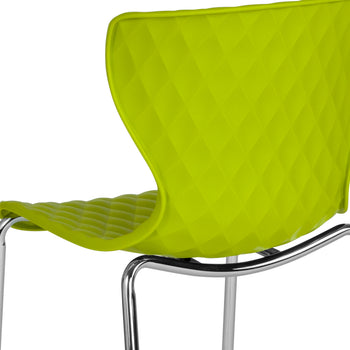 Green Plastic Stack Chair