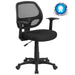 Black Mid-Back Task Chair