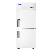 Atosa USA MBF8010GR 29-Inch One Split Door Upright Refrigerator