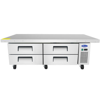Atosa USA MGF8454 76-Inch Chef Base Refrigerated Equipment Stand