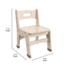 2PK Natural 10" Wooden Chairs
