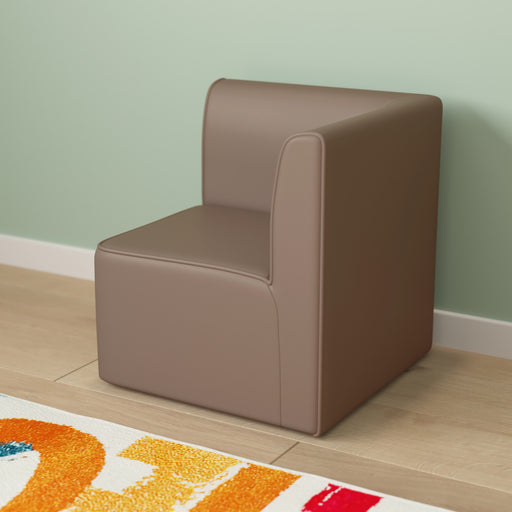 Neutral Modular Corner Chair