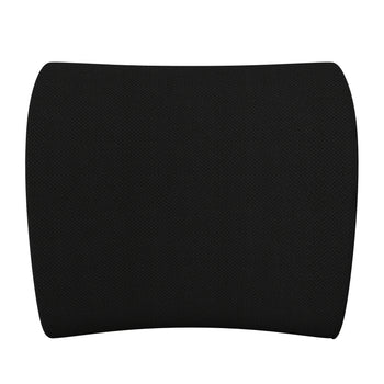 Black Lumbar Support Cushion