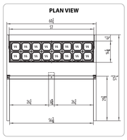 Atosa USA MSF8303 60-Inch Sandwich Prep Table