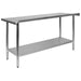 60" Stainless Steel Work Table