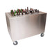BK Resources PBC-3048S Stainless Steel Portable Beverage Center Sliding Doors 30 X 48