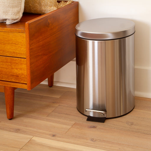 3.2 GAL Stainless Trash Can