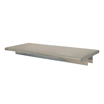 BK Resources PTS-18108 Stainless Steel Pass-Thru Shelf 18" X 108" 16 Ga T-304