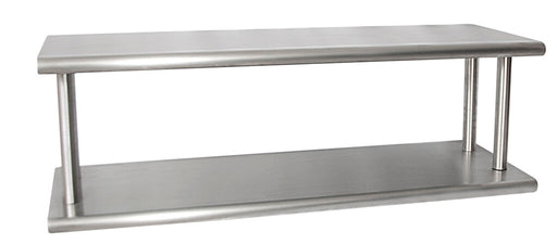 BK Resources PTS-2448-2 Stainless Steel Double Pass-Thru Shelf 24 X 48 16 Ga T-304