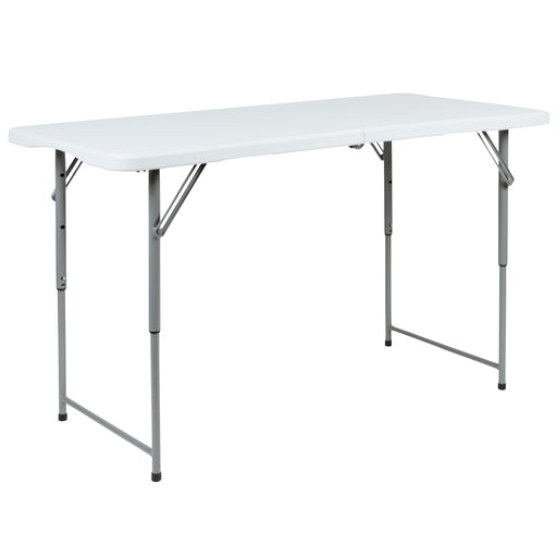 24x47.5 White Bi-Fold Table