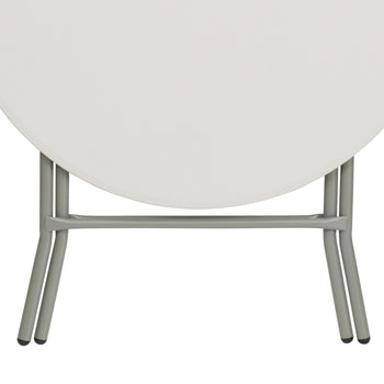32RD White Plastic Fold Table