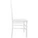 White Resin Chiavari Chair