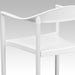 White Plastic Stack Cafe Chair
