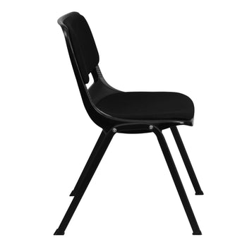 Black Plastic Pad Stack Chair