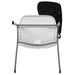 White Tablet Arm Chair
