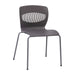 Gray Plastic Stacking Chair