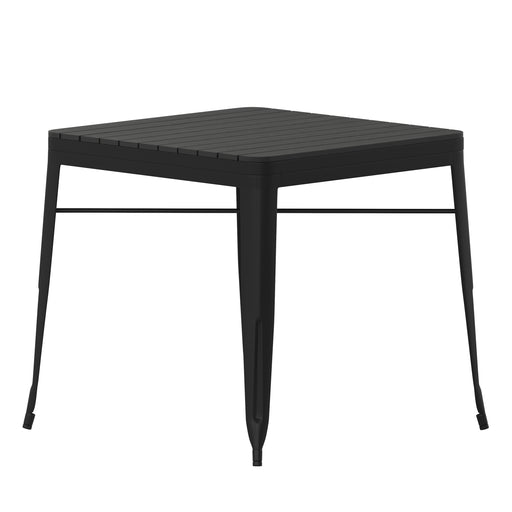 Black All-Weather Patio Table