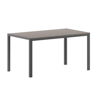 Gray/Gray 55x31 Patio Table