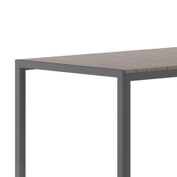 Gray/Gray 55x31 Patio Table
