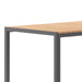 Natural/Gray 55x31 Patio Table