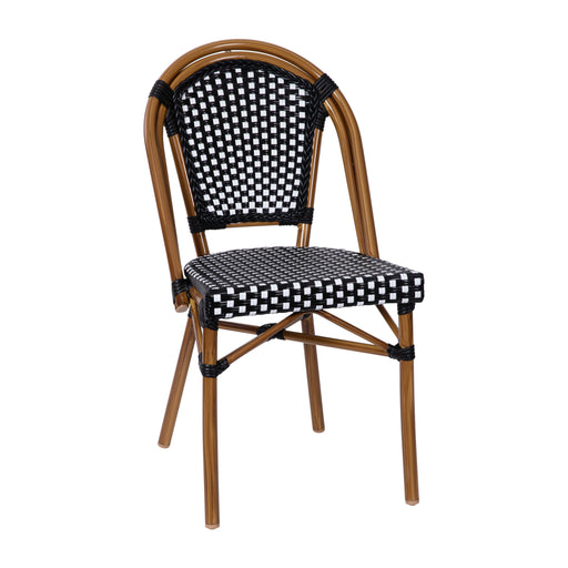 Black/White French Cafe Chair