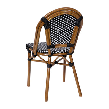 Black/White French Cafe Chair