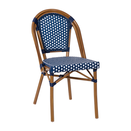 Navy/White French Cafe Chair