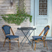 Navy/White French Cafe Chair