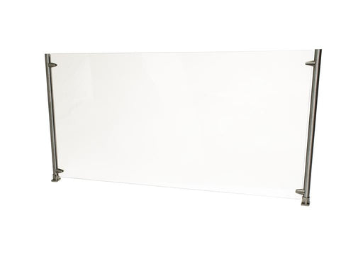 BK Resources SG-D-60 60" Divider Screen - Glass