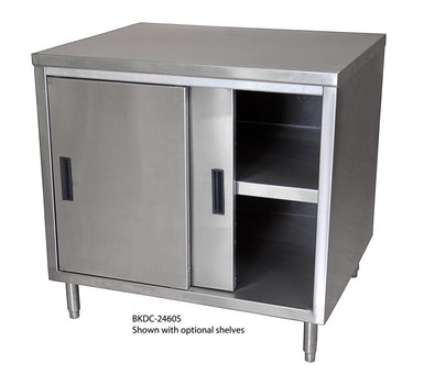 BK Resources SHF-2448 Stainless Steel Adjustable Removable Shelf For 24" x 48" Cabinet 18 Gauge