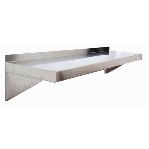 NSF Rated 18 Gauge 304 Stainless Steel Wall Shelf