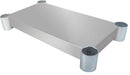 BK Resources SVTS-7236 Stainless Steel Work Table Adjustable Undershelf 72" W x 36" D