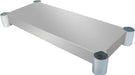 BK Resources SVTS-8424 Stainless Steel Work Table Adjustable Undershelf 84" W x 36" D