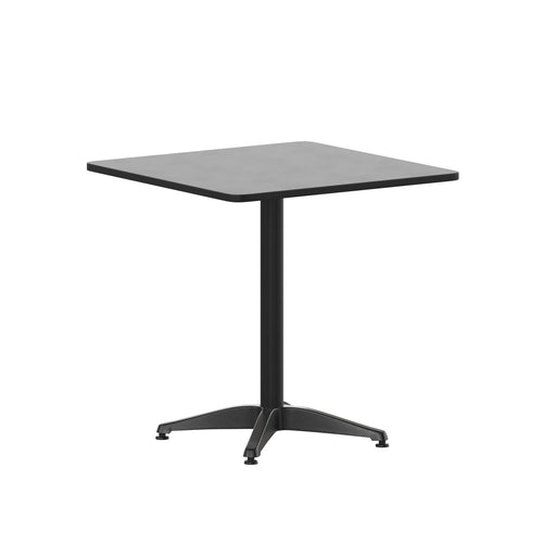 27.5SQ Black Metal Table