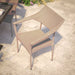 Natural Patio Stack Chair