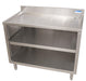 BK Resources UB4-21-GC301 21"X30" Underbar Glass Rack Storage Cabinet w/ Drainboard Top w/ Legs