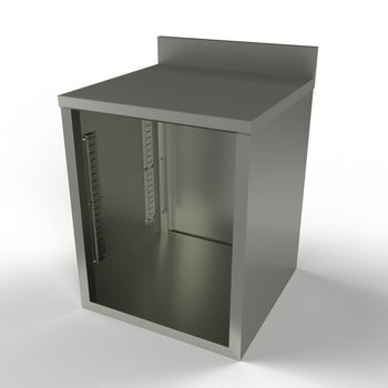 BK Resources UBC-2424 24"x24" Stainless Steel Under Bar Cabinet 