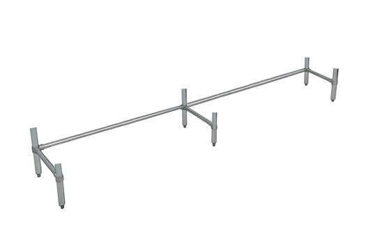 BK Resources VOBK-8424 Galvanized Open Base Table Kit, 84 x 24