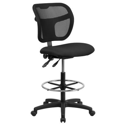 Black Mesh Draft Chair