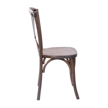 Grayed Driftwood X-Back Chair