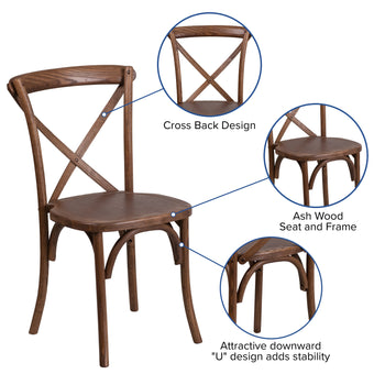 9'x40" Farm Table/8 Chair Set