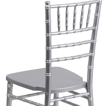 Silver Wood Chiavari Chair