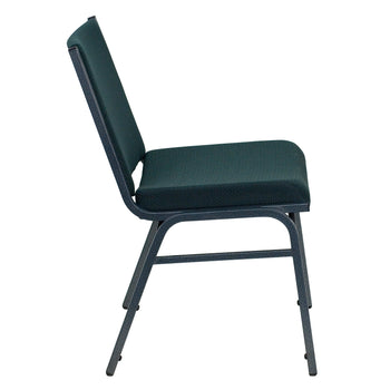 Green Fabric Stack Chair