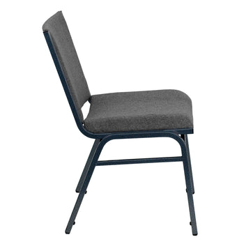 Gray Fabric Stack Chair