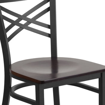 Black X Chair-Wal Seat