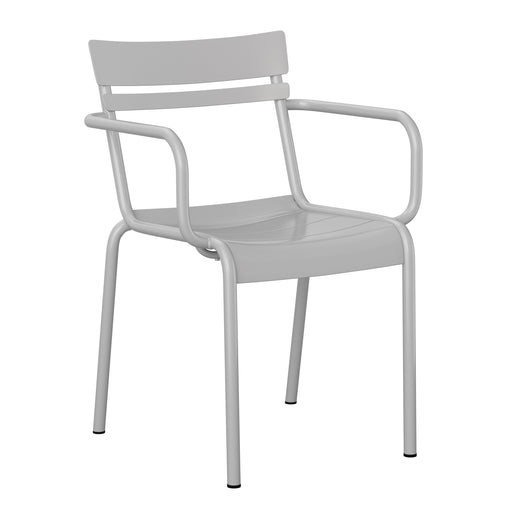 Silver Steel Arm Chair