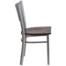 Silver Slat Chair-Wal Seat