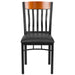 Bk/Chy Vert Chair-Black Seat